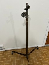 Heavy Duty Wheeled Light Stand Studio Boom Base w/ Casters   Adjustable