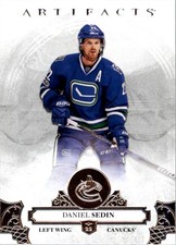 2017-18 Artifacts #15 Daniel Sedin - HKY