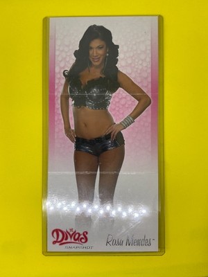 Rosa Mendes WWE Topps 2013 Divas Large Snapshot Wrestling Trading Faltbare Karte