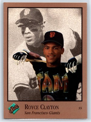 1992 Leaf Studio Royce Clayton San Francisco Giants #115