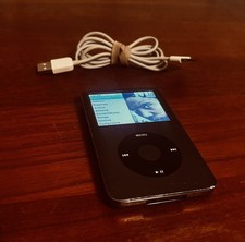 Apple iPod Classic 6th Generation, 120GB, Model MB565LL Tested Works