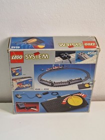 Lego vintage set System Train 9V 4548 Transformer and Speed Regulator, with box