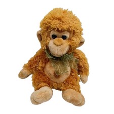 Vintage Toys  R  Us Animal Alley Plush Monkey With Ribbon  Belly Button