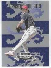Braylon Doughty 2025 Panini Crusade Base Silver Parallel SP #24 Guardians