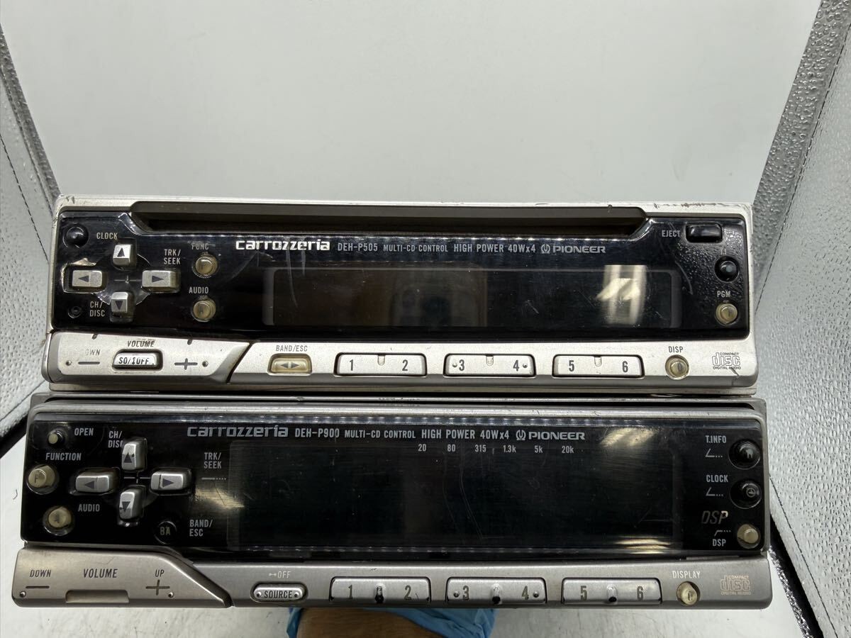 Pioneer Carrozzeria DEH-P900 DEH-P505 CD Deck Set Tested Japan | eBay