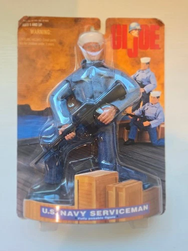 GI Joe 1997 U.S. Navy Serviceman  Action Figure Toy Brand New Sealed