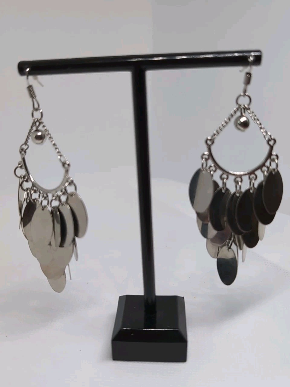 Multi Dangle Chandelier Type Stainless Steel Drop… - image 2