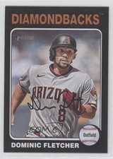 2024 Heritage Black Border /50 Dominic Fletcher (White Above Card Number) 13dp