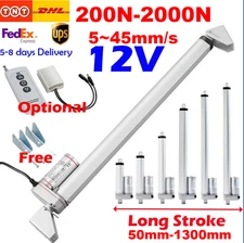 200N 300N 2000N Linear Actuator 12V Electric Linear Actuator 50mm~1300mm