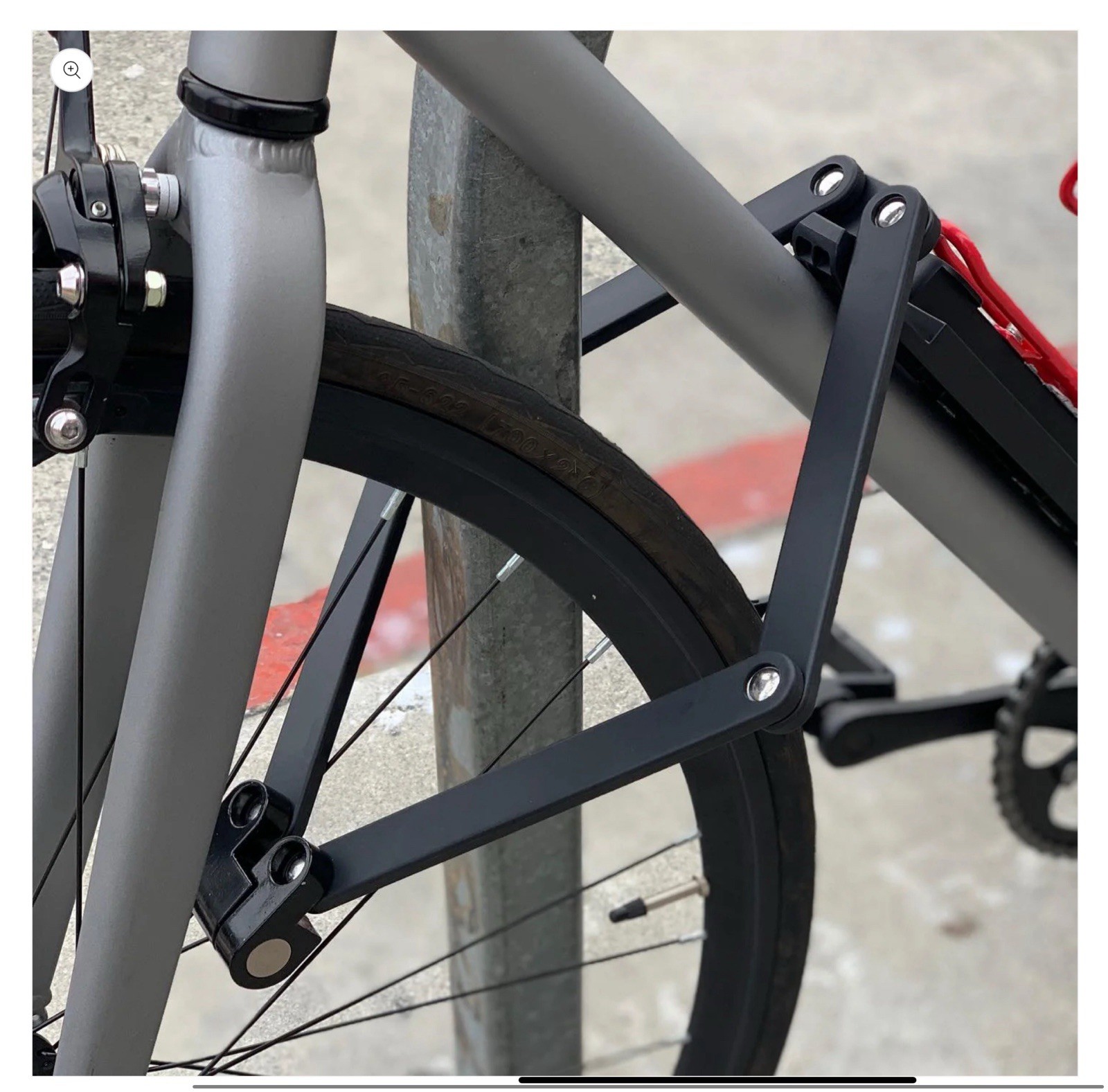 The Lobster Lock 2.0 , Frame Bicycle Lock, Bike Locker
