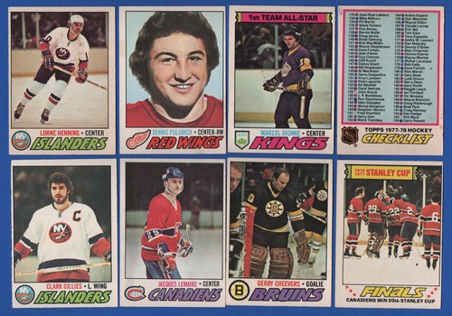 1977-78 OPC 77-78 O PEE CHEE NHL HOCKEY CARD ERROR & VARIATION 133-264 SEE LIST - Picture 274 of 275