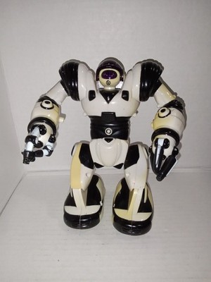 WowWee Robosapien Robot No Remote Black White Original Cool Robot 2004 VTG
