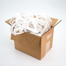 1/8" Paper Spiral Cushion Fill -White-Pack of 30