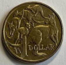 Australia 1.00 Dollar 1995 - Mob of Kangaroos