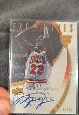 2006-07 Upper Deck Exquisite Collection - Michael Jordan #5 /225 