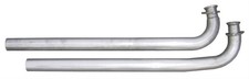 Pypes Exhaust Downpipes Stainless 2.5 Dia 3-bolt Pontiac Passenger Car Pair