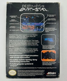 Destination Earthstar (Nintendo NES, 1990) CIB w/ Box Protector