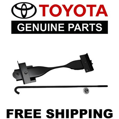 OEM 06-16 TOYOTA YARIS BATTERY HOLD DOWN STRAP CLAMP NUT J ROD BOLT HOOK BRACKET