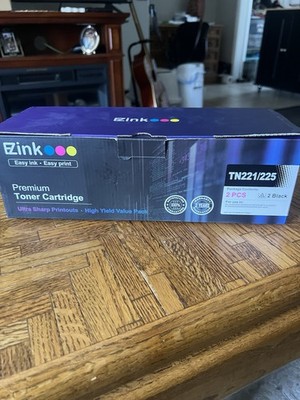 EZink 2 Black Toner Cartridges TN211/255
