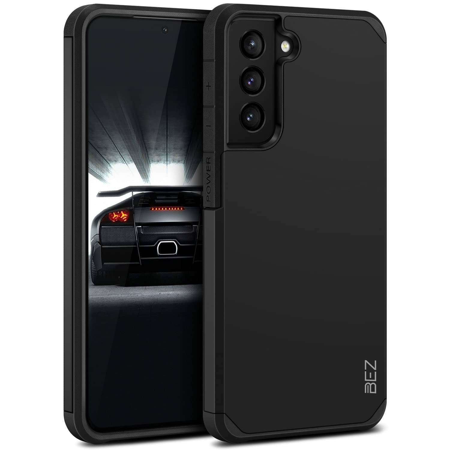 BEZ Cover per Samsung Galaxy S21 FE, Custodia per Samsung S21 FE Rigida (q8D)
