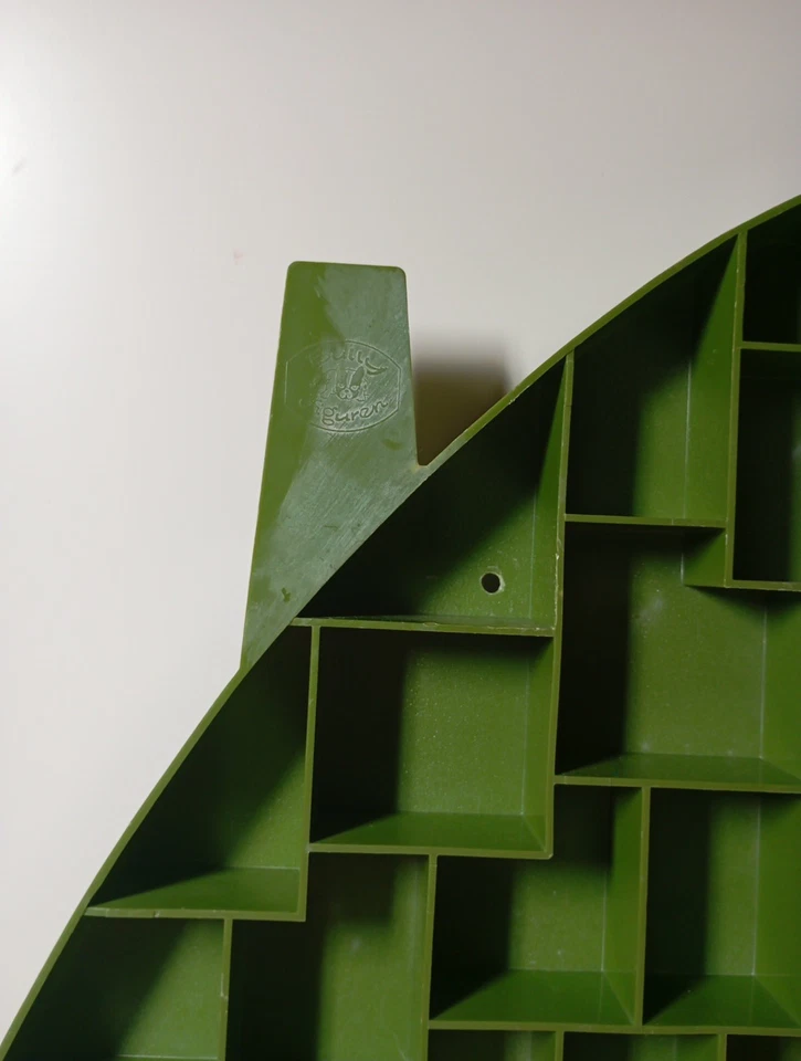 Schlümpfe Setzkasten grün für Bully - Figuren Bully's Setzkastenhaus W. Germany - Bild 4 von 4