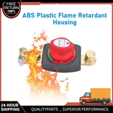 New Top Post Battery Disconnect Switch 12-48V Battery Cut Master Switch Isolator