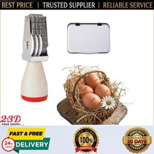Egg Date Stamp Kit Chicken Duck Goose Egg Marker with Ink Pad Black