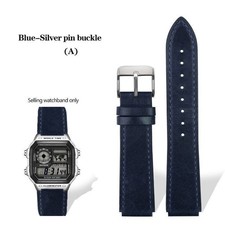 Fit For Casio A158w/A168 F91w AE-1200WHD A158/A159 Watch Band Genuine Leather