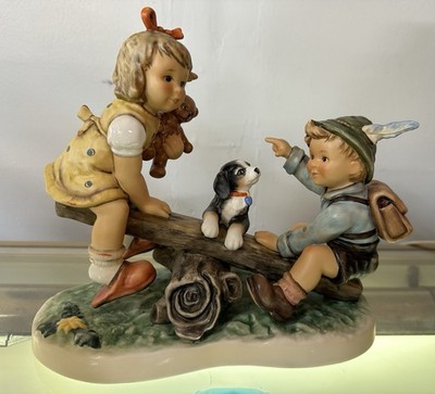Hummel TEETER TOTTER TIME LIMITED EDITION 0838/2000 MOMENTS IN TIME SERIES #2312
