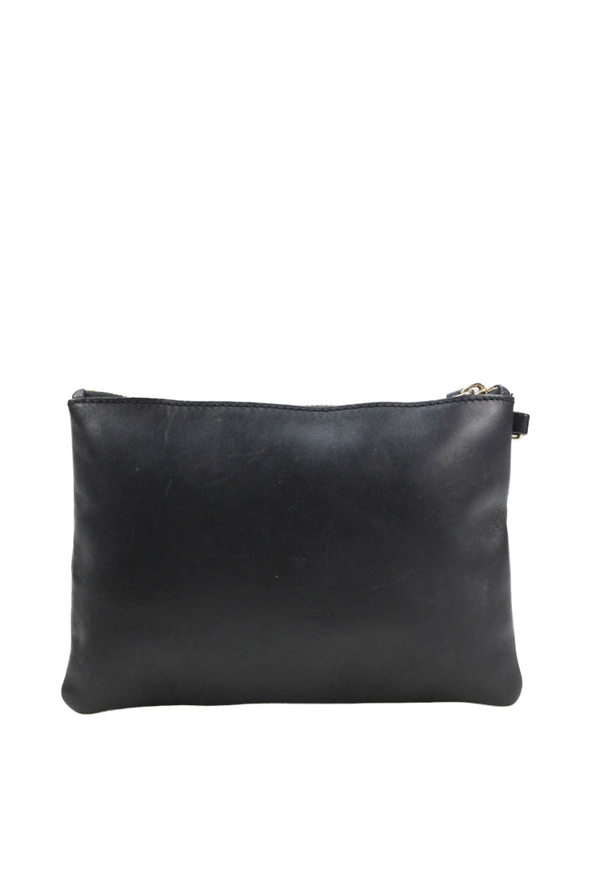 Givenchy Womens Leather Basic Rectangular Pouch B… - image 5