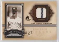 2005 SP Legendary Cuts Classic Careers Jerseys Ron Guidry #CC-RG 1o3