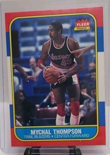 1986-87 Fleer - Mychal Thompson #111