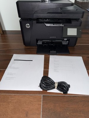 HP LaserJet Pro MFP M127FW All-In-One Laser Printer w/Toner 260 Pages!