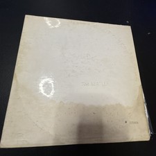 The Beatles WHITE ALBUM 1968 Apple Records SWBO 101 2LP Jacksonville VINYL VG/G