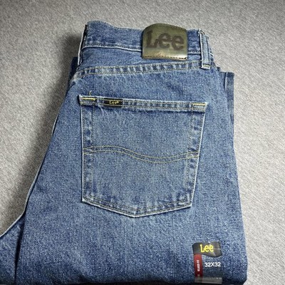 NWT Lee Relaxed Fit Men s 32 x 32 Classic Blue Denim light wash new with tags