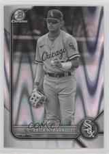 2022 Bowman Draft Chrome Black & White RayWave Refractor Erick Hernandez 0q4s