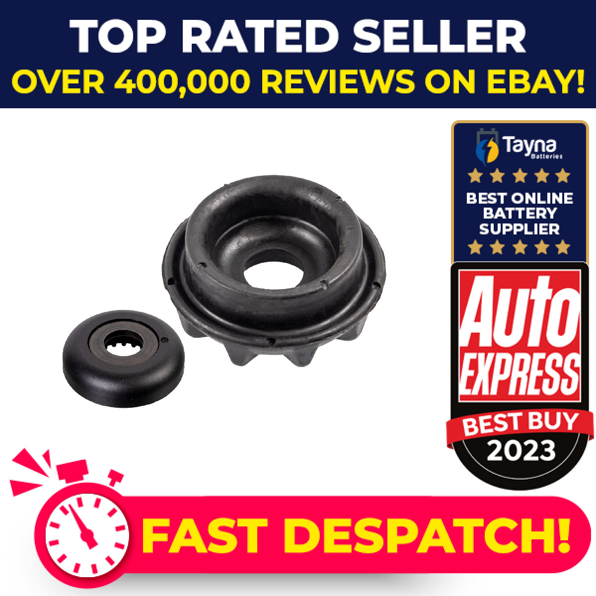 Top Strut Mounting fits SMART FORTWO 1.0 Front 2007 on A4503220028 A4503220028S1