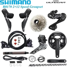 New Shimano Ultegra Di2 R8150/R8170 Road Groupset 2x12 24 Speed 50-34T/52-36T