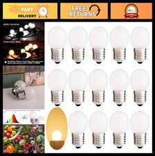 1.5W LED Bulbs Equivalent 15W E26 Base Soft Warm White 2700K 150-Lumen 15-Pack