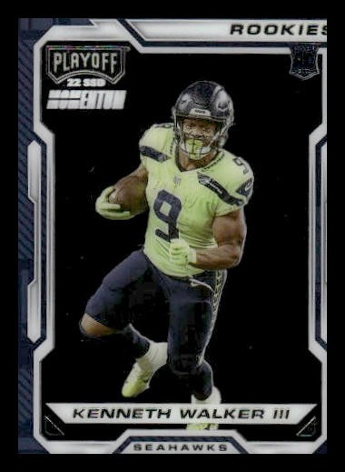 Kenneth Walker III Panini Chronicles Playoff Momentum Rookies #PMR18 Base