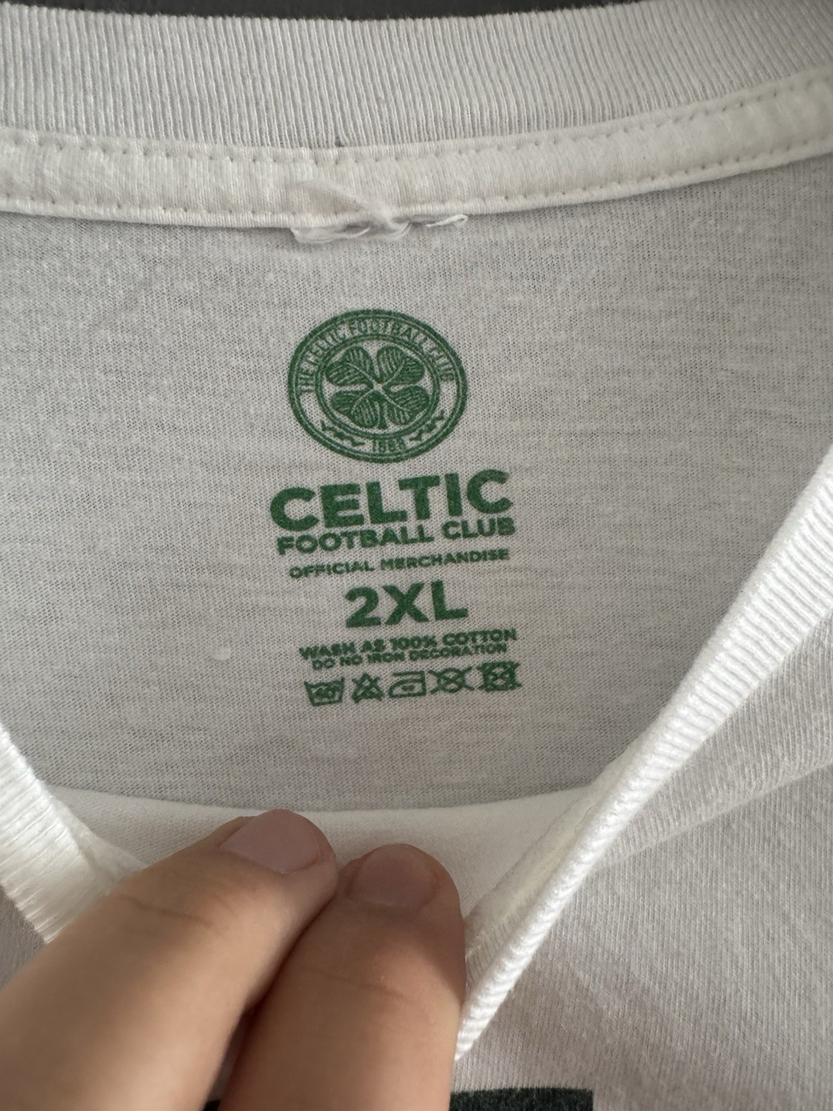 T shirt Celtic FC 8 di fila XXL