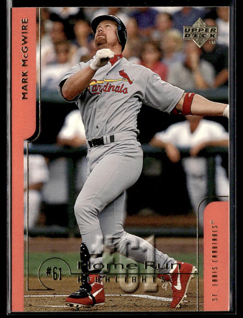 1999 Upper Deck Challengers for 70 #61 Mark McGwire 0403S