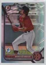2022 Bowman 1st Edition Sky Blue Foil Marcelo Mayer #BPPF-126 0ps8