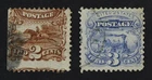 CKStamps: US Stamps Collection Scott#113 114 Pictorial Used CV$102.50