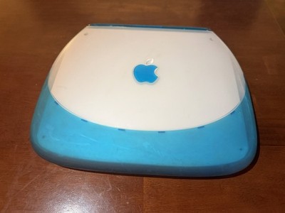VINTAGE Apple iBook Clamshell Blueberry 1999 M2453 Working OS ROM