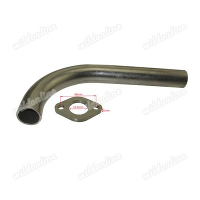 DIY Header Exhaust Flange For Harbor Freight Predator 79cc Go Kart Mini Bike