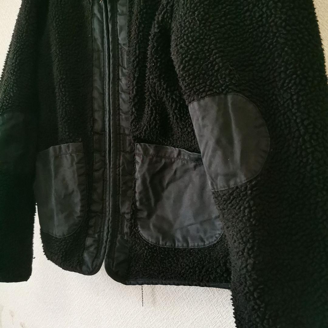 Schott Collarless Boa reversible Jacket Blouson M… - image 7