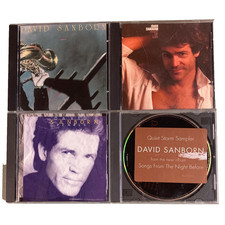 Lot of 4 David Sanborn CDs:Taking Off /Straig...
