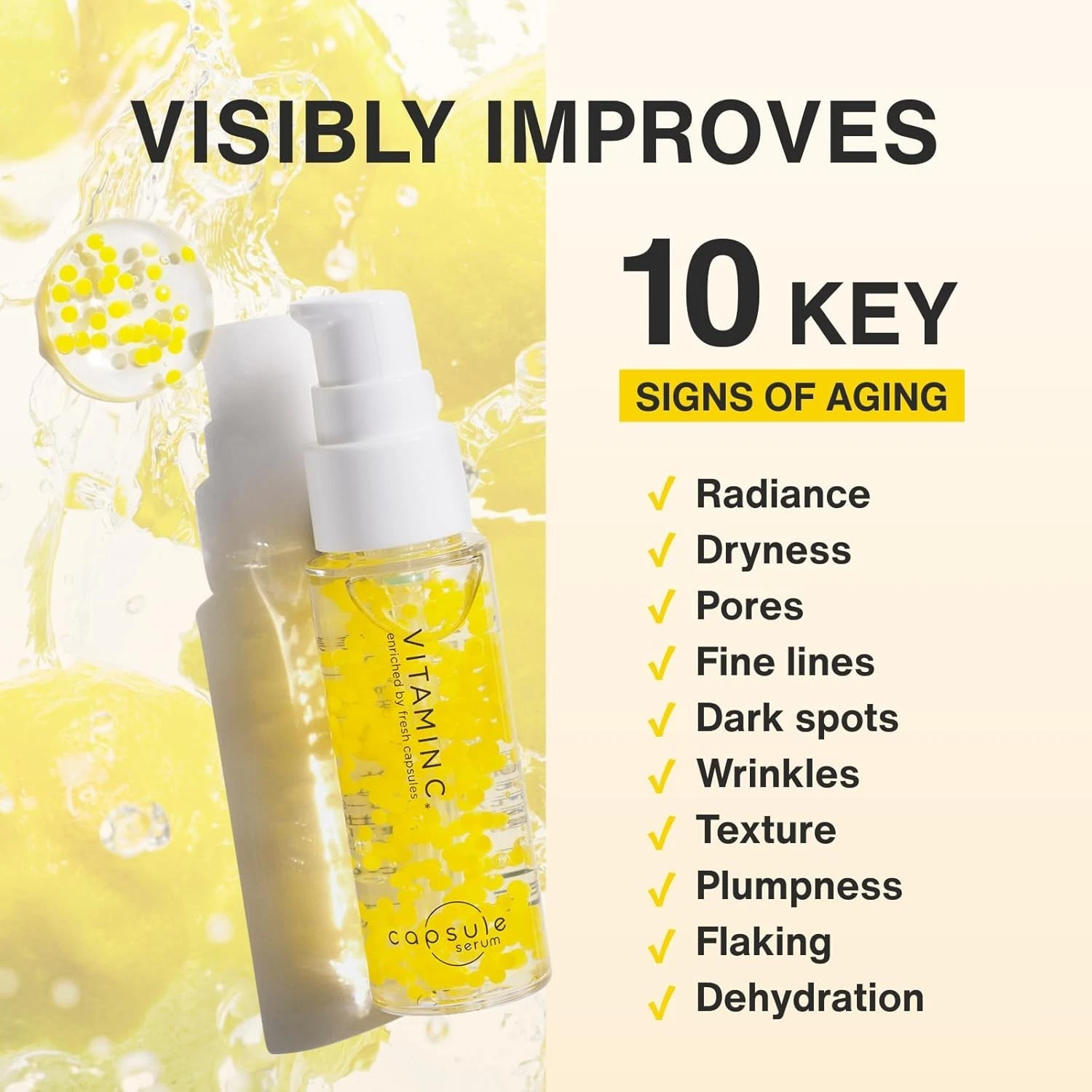 Capsule Serum - Moisturizer Vitamin C Ceramides - CP Serum - 30ml