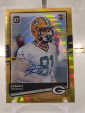 2020  Donruss Optic Josiah Deguara Gold Auto 07/10